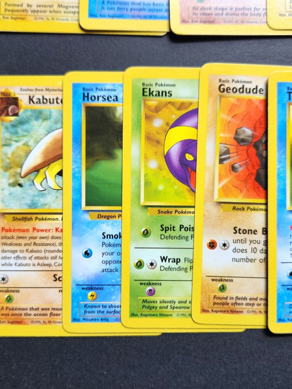 Pokemon Fossil Complete Non Holo Set 16-62 Rare Uncommon Common WOTC 56 Card Lot - Picture 14 of 16